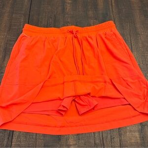 Loft Lou & Grey Orange Athletic Skort